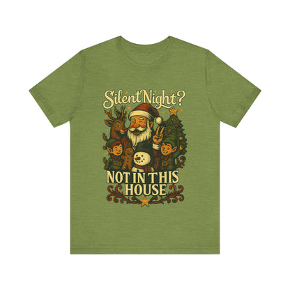 Christmas T-Shirt, Festive Holiday Tee, Christmas Shirt For Family Gatherings, Fun Gift for Friends, Cute Santa Design, Cozy Casual Wear