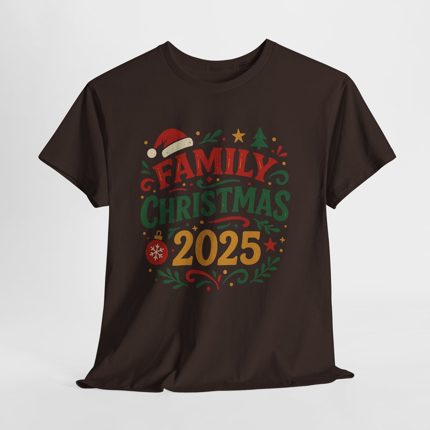 Family Christmas T-Shirt, Cotton T-Shirt, Holiday T-Shirt, Christmas Gift, Family Gathering T-Shirt, Festive Apparel