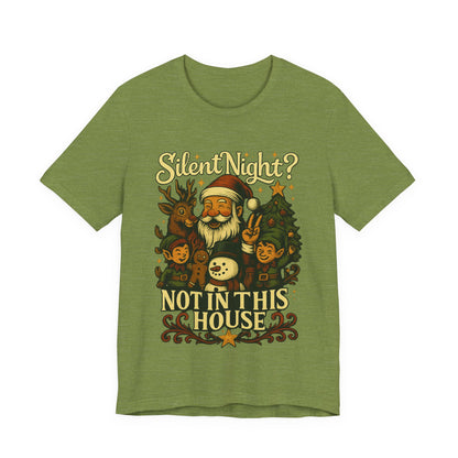 Christmas T-Shirt, Festive Holiday Tee, Christmas Shirt For Family Gatherings, Fun Gift for Friends, Cute Santa Design, Cozy Casual Wear